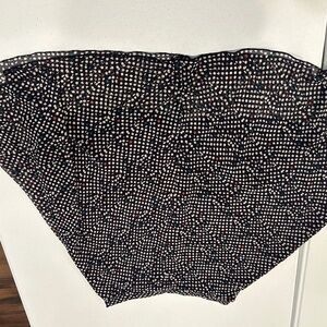 Red/green/white Polka dot skirt